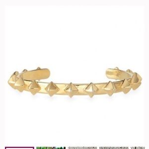 Stella and Dot studded gold cuff